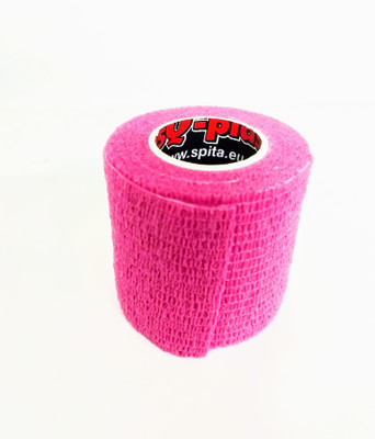 

SPITA ResQ Plast, Self-adhesive bandage (4.5m x 50mm) (SUPER SAVER Pack of 2) Pink Crepe Bandage(5 cm)