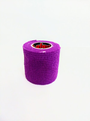

SPITA ResQ Plast, Self-adhesive bandage (4.5m x 50mm) (SUPER SAVER Pack of 2) Purple Crepe Bandage(5 cm)
