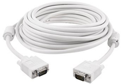 

PremiumAV HDMI to VGA Converter Adapter Cable for Tablets/Laptops/PCs - 20 Meter VGA Cable(Computer, Laptop, White)