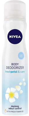 

Nivea FreshPetal & Care Gas Free Body Deodorizer for Women 120ML Deodorant Spray - For Women(120 ml)