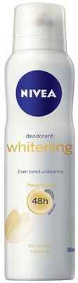 

Nivea Whitening Deodorant Spray for Women 150ML Deodorant Spray - For Women(150 ml)