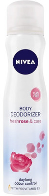 

Nivea FreshRose & Care Gas Free Body Deodorizer for Women 120ML Deodorant Spray - For Women(120 ml)