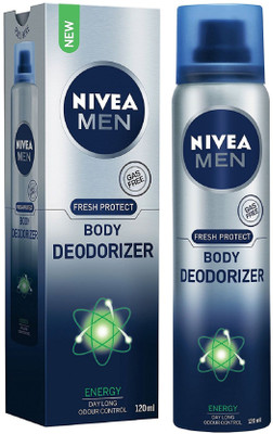 

Nivea Men Energy Gas Free Body Deodorizer 120ML Deodorant Spray - For Men(120 ml)