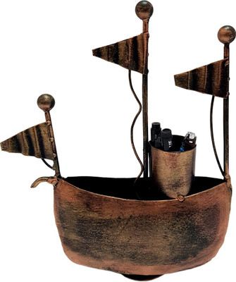 

MARWAR DELIGHTS 1 Compartments Iron Pen Holder(Multicolor)