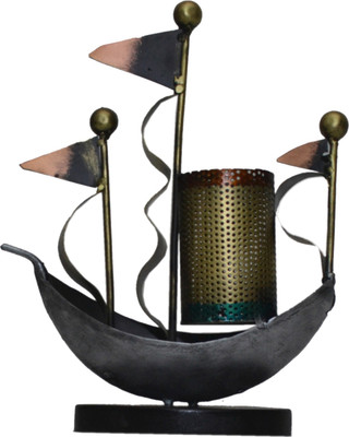 

MARWAR DELIGHTS 1 Compartments Iron Pen Holder(Multicolor)