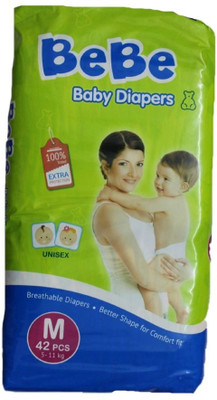 

Krivi kids Baby Diaper - M(42 Pieces)