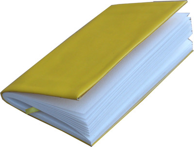 

GOONJ CREATIONS Regular Diary(Handmade Leather Diary, Yellow)