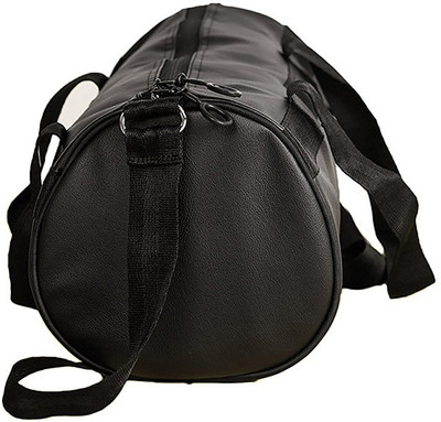 

Trend Black Shoe Pocket Gym Bag(Black)