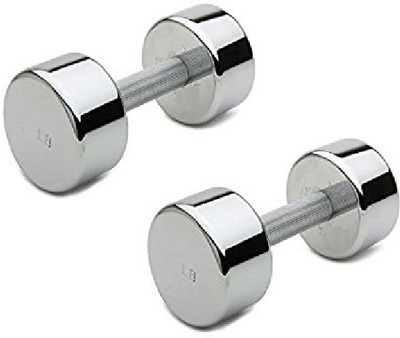 

KTC STEELDOUMBELL Fixed Weight Dumbbell(4 kg), Silver