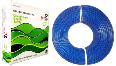 

SKYDA PVC 4.0 sq/mm Blue 90 m Wire(Blue)