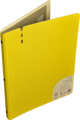 

My Creations Handmade Paper Hand made 20 Pocket Display Book(Set Of 1, Yellow)