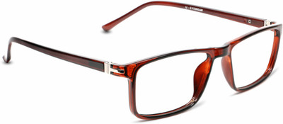 REACTR Full Rim Rectangle Frame(52 mm