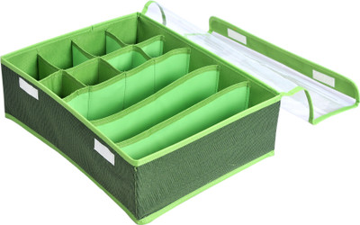 

Snazzy Multipurpose Foldable wardrobe organizer, Large(Green) sp03b(Green)