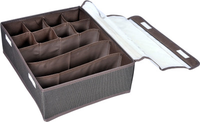 

Snazzy Multipurpose Foldable wardrobe organizer, Large(Brown) sp03e(Brown)