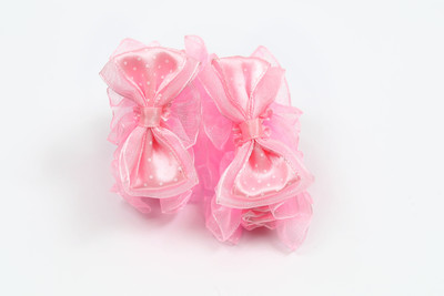 

Suhaavi Light Pink Floral Baby Girls Rubber Band(Pink)