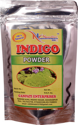 

Ganpati Enterprises 100% Original Herbal Indigo Powder Hair Color(green)