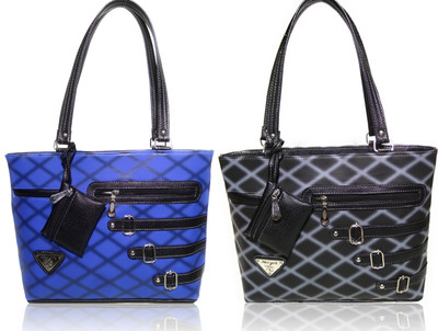 

AZED Collections Shoulder Bag(Blue, Black), Black;blue
