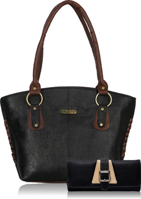 

Fristo Shoulder Bag(Black, Brown)