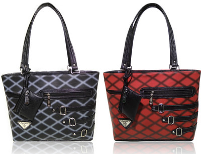 

AZED Collections Shoulder Bag(Black, Red)
