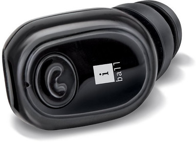 iball Nano Earwear T9 Bluetooth Headset(Black, True Wireless)