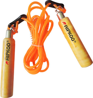 

Hipkoo HEAVY SKIPPING ROPE WOODEN Freestyle Skipping Rope(Multicolor, Length: 274 cm)