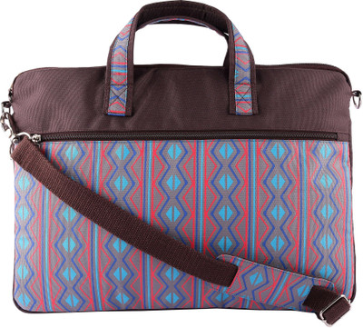 

Anekaant 13 inch Laptop Messenger Bag(Brown, Multicolor)