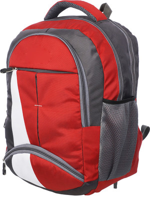 

peter india 15.6 inch Expandable Laptop Backpack(Red)