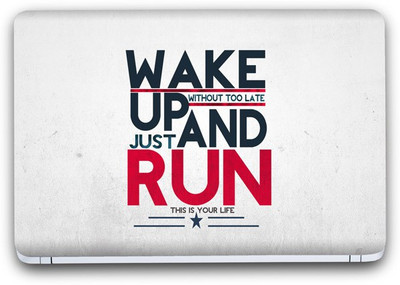 

Flipkart SmartBuy Wake Up Vinyl Laptop Skin (Avery Vinyl, 13" x 8.5") Vinyl Laptop Decal 13.3
