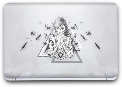 

Flipkart SmartBuy Grafitti Girl Vinyl Laptop Skin (Avery Vinyl, 14" x 9") Vinyl Laptop Decal 14.1