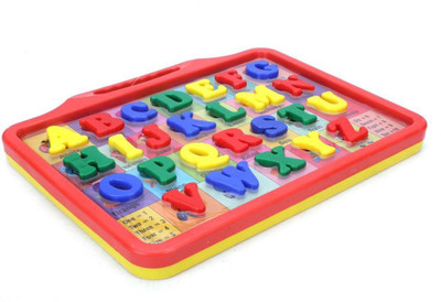 

toyztrend ALPHABET AND GREEN SLATE 2 IN 1(Multicolor)