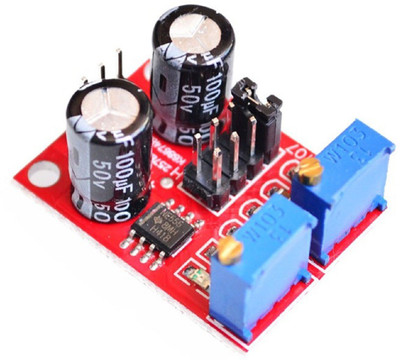 

SunRobotics NE555 FREQUENCY ADJUSTABLE SQUARE/PULSE GENERATOR MODULE(Red)
