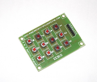 

SunRobotics MATRIX KEY BOARD 4X3(Green)