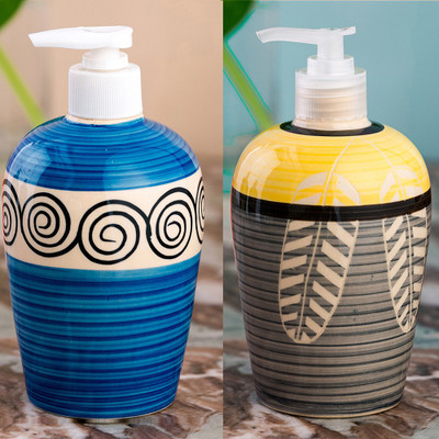 

Sforzi liquid soap dispenser 450 ml Lotion, Shampoo, Soap, Gel Dispenser(Multicolor)