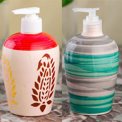 

Sforzi liquid soap dispenser 450 ml Lotion, Shampoo, Soap, Gel Dispenser(Multicolor)
