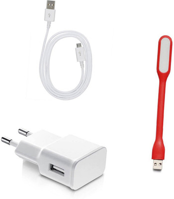 DAKRON Wall Charger Accessory Combo for Gionee X1(White)