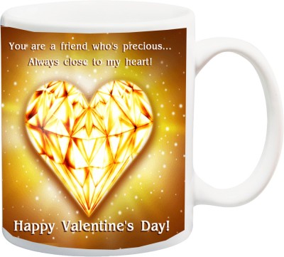 ME&YOU Gifts On Valentine's Day For Lover Boyfriend Girlfriend Husband Wife (IZ17-VK-MU-01391) You Are Always Close To My Heart Printed Ceramic Coffee Mug(325 ml)
