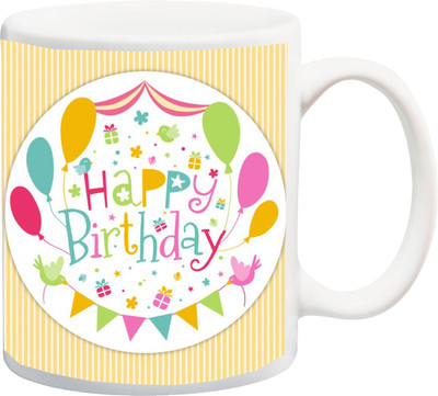 

ME&YOU Gift for Child Ceramic Mug(325 ml), Multicolor