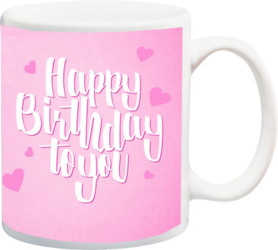 

ME&YOU Gift for Husband Wife Couple Lover Girlfriend Boyfriend Fiancée Fiancé On Birthday (IZ17-CK-MU-366) Printed Ceramic Mug(325 ml), Multicolor;white