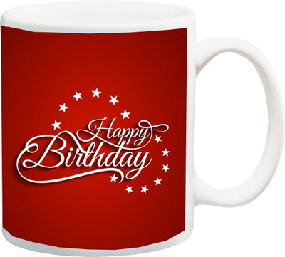 

ME&YOU Gifts On Happy Birthday For Brother Sister Nephew Husband Wife Friends (IZ17-VK-MU-01693) Printed Ceramic Mug(325 ml), Multicolor