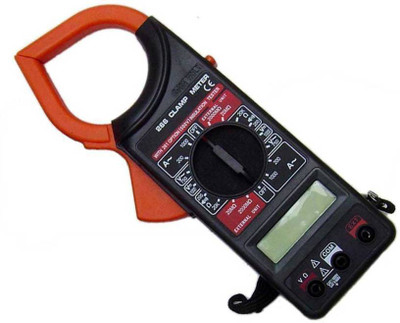 

Universal Digital Clamp Multimeter DT266 For AC DC Electricity Ampere Measurement Digital Multimeter(Black 2000 Counts)