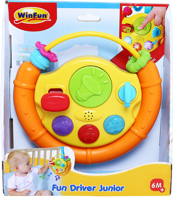 

Winfun Fun Driver Junior Wheel And Gear Shift(Multicolor)