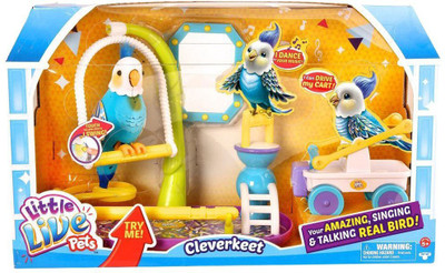 

Little Live Pets S3 Cleverkeet Bird(Multicolor)