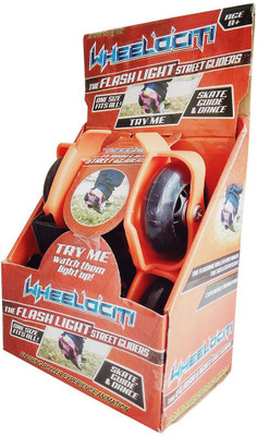 

HickoryDickoryBox Street Gliders Wheels for Kids with Lights(Multicolor)