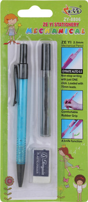 

Kabeer Art Lead_Pencil Pencil(Set of 3, Light Blue)