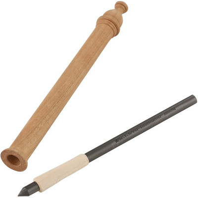 Cleo Skribent Native Wood Pencil for Sketching In A Jute Pouch-21000 Pencil(Set of 1, Brown)