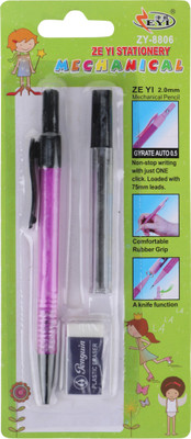 

Kabeer Art Pencil_set Pencil(Set of 3, Pink)
