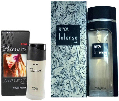 

Riya INTENSE DARK PERFUME 80 ML + BAWRI PERFUME 30 ML Eau de Parfum - 110 ml(For Men & Women)