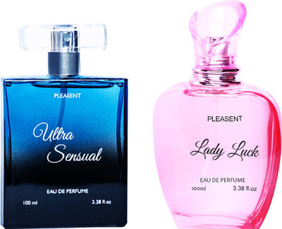 

pleasent perfumes ULTRASENSUAL & LADYLUCK Eau de Parfum - 200 ml(For Men & Women)