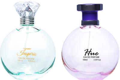 

Pleasent Perfumes INSPIRIO & HUE COMBO Eau de Parfum - 200 ml(For Men & Women)
