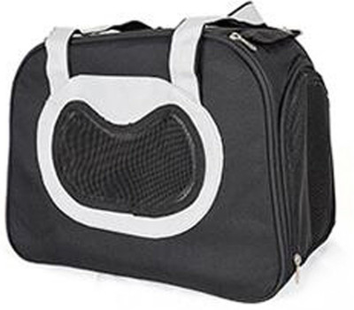 

Sri Designs Travel Soft-Sided Pet Carrier | Ventilated, Comfortable Design with Safety Features (Grey) Grey Airline Pet Carrier(Suitable For Dog, Cat)